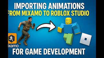 Animation importing from Mixamo to Roblox Studio