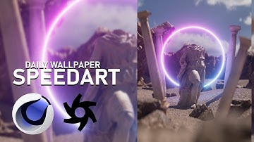 Desert render I Everyday/Daily render I Cinema4D and Octane render Speedart I Damongraphics