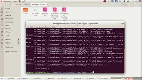 Digital Signature Installation in Linux/Ubuntu