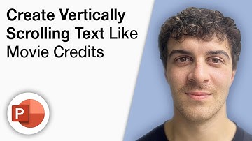 How To Create Vertically Scrolling Text Like Movie Credits in Powerpoint [2025 Full Guide]