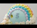 【彩虹和独角兽蛋糕】Rainbow And Unicorn Cake