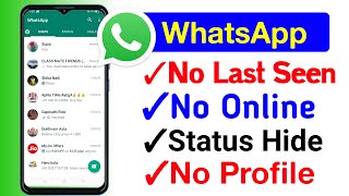 WhatsApp Last Seen Hide Kaise Kare || How To Hide WhatsApp Last Seen, Online, Status Video 2023 || screenshot 3