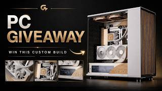 My Frist PC Giveaway Win this AMD 9800X3D and RTX 5080 custom gaming build in a Fractal North XL