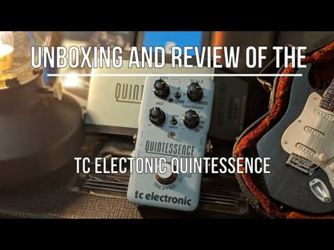 TC Electronic Quintessence Harmonizer. Unboxing & Review