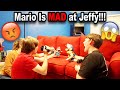 😱 MARIO IS MAD AT JEFFY!!! 😱