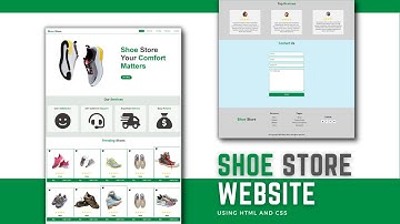 E-Commerce Website Easy Tutorial | How To Create an E-Commerce Website Using HTML & CSS