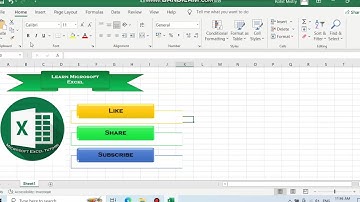 Microsoft Excel - 4.Insert Picture, Shapes & Smart Art