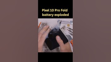 Google Pixel 10 Pro Fold’s battery explodes during JerryRigEverything’s bend test