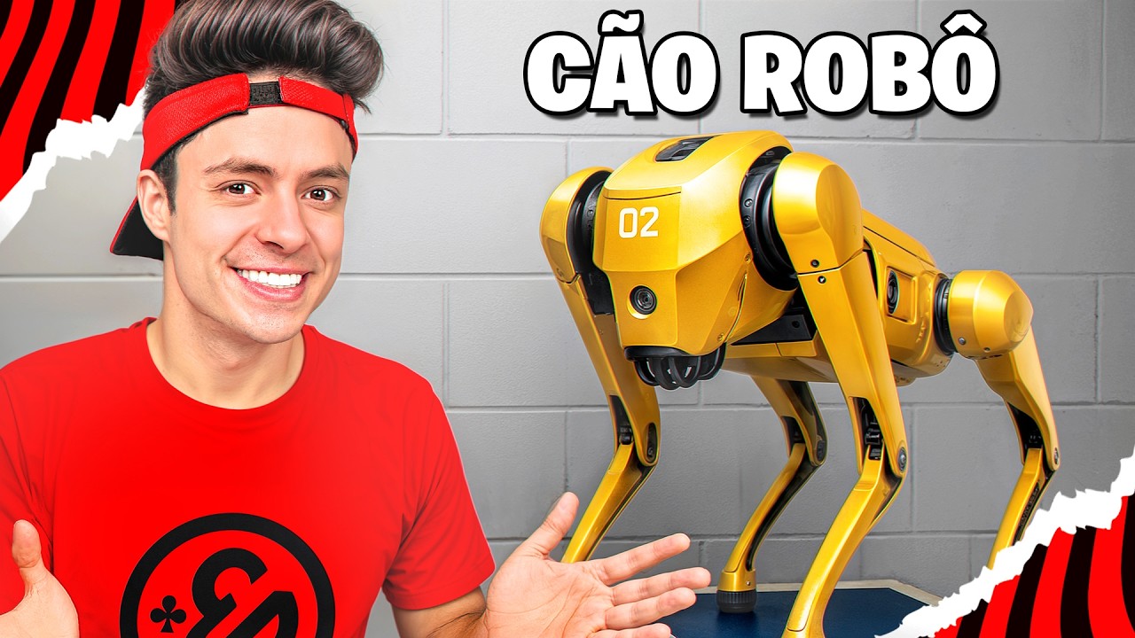 COMPREI UM CACHORRO ROBÔ DE R$50.000!