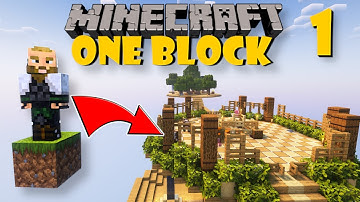 I Tried Minecraft Skyblock - But You Only Get One Block