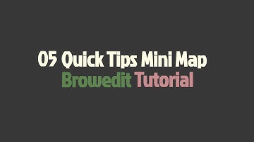 5 - Browedit 586 Quick Tips: Mini Map Ragnarok Online Map Editor