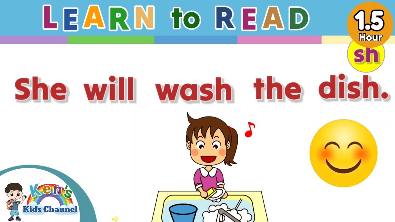 Practice Reading Simple Sentences | English Reading Lesson for Nursery ...