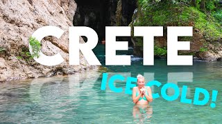 We Found Crete&#39;s Gorgeous (and FREEZING) Secret Waterfall