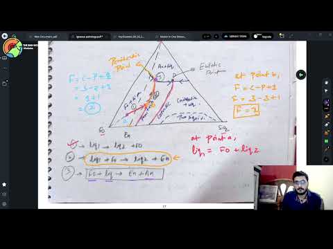 Lecture 7 | Igneous Petrology |Ternary peritectic System | For Gate and UPSC GSI