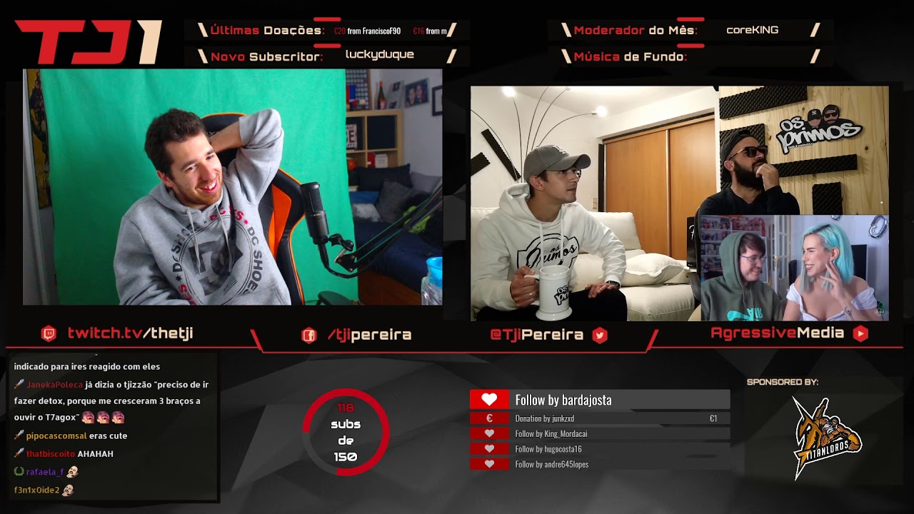 TJI REAGE AOS PRIMOS 