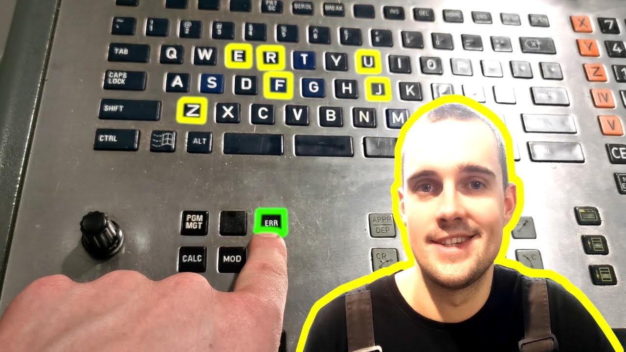 Co to jest sterowanie na frezarce? Dlaczego mamy Heidenhaina w firmie? Pulpit sterujący TNC 530.