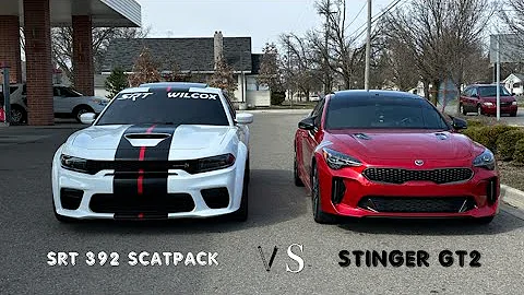 SRT 392 SCATPACK vs STINGER GT2