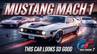 GT7 MUSTANG MACH 1 SHOWCASE #carshowcase #mustang #gaming screenshot 3