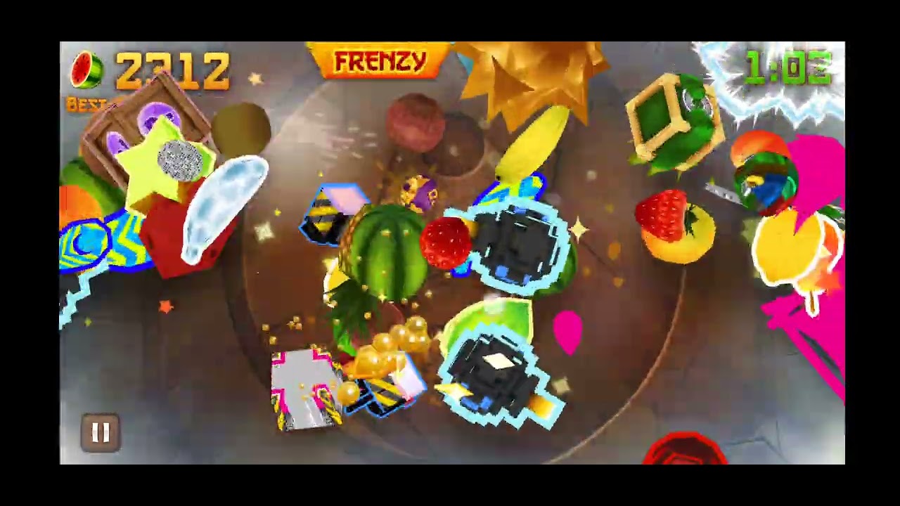 fruit Ninja crazy Disco mr sparkle 
