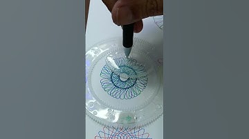 How many colour in this video? #shorts #036 #spirograph #satisfying #asmr #awesome