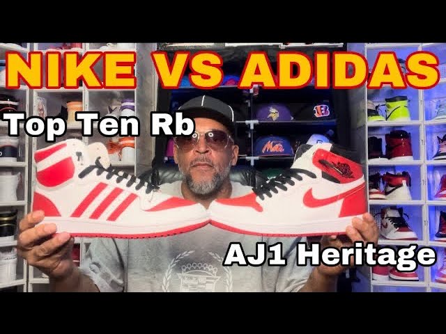 NIKE VS ADIDAS (BATTLE 1) #adidas #nike #jordan1 #TopTens #vs