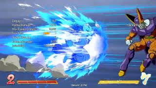 DBFZ Gogeta Blue sparkless Lv 7 ToD