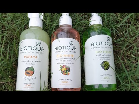 Biotique bio neem purifying face wash review, anti acne face wash for teenagers, facewash for summer