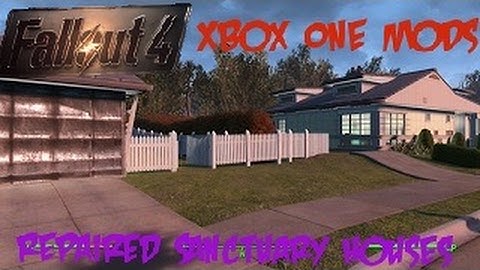 Fallout 4 Xbox One Mods|Custom Sanctuary Overhaul (Xbox)(Repaired Sanctuary Houses)