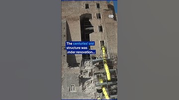Medieval tower in Rome partially collapses | DW News