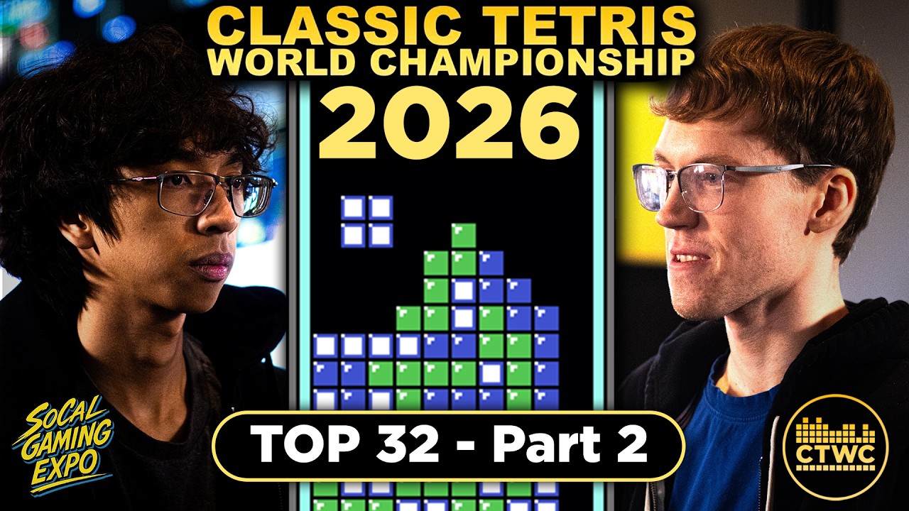 TOP 32, PART 2 - 2026 Classic Tetris World Championship