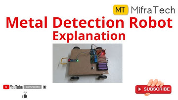 Metal Detection Robot Explanation mifratech #bestprojects #arduinoprojects #sensorprojects