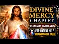 Divine Mercy Chaplet for Wednesday 10 June, 2026 | Powerful Prayer For Blessings and Peace of Mind