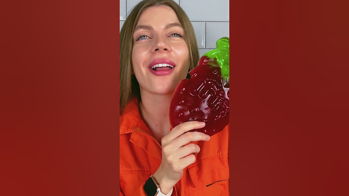 تحدي الغذاء الحقيقي مقابل الصمغ 🍓