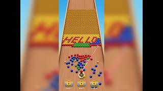 3D Bubble match Level 1 gameplay walkthrough solution 