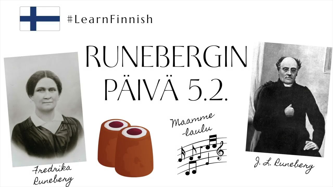 Runebergin päivä 5.2. 🇫🇮 #LearnFinnish