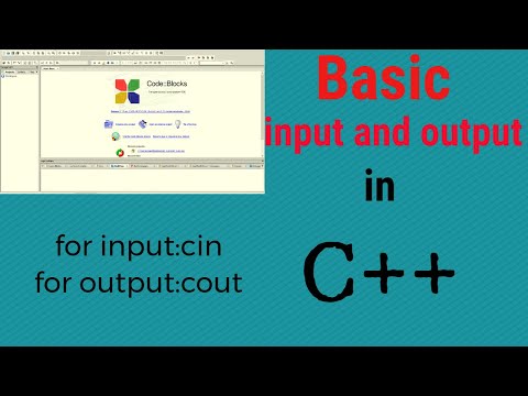 basic Input/output programming in C++ using codeblocks || Electronics Hour