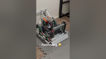 Pathfinding in progress, Vex Over Under #vex #robot #lego
