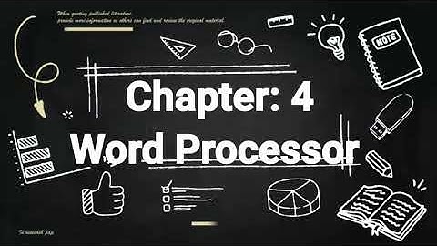 Class 3 Computer Chapter 4 Word Processor Answers Of Questions