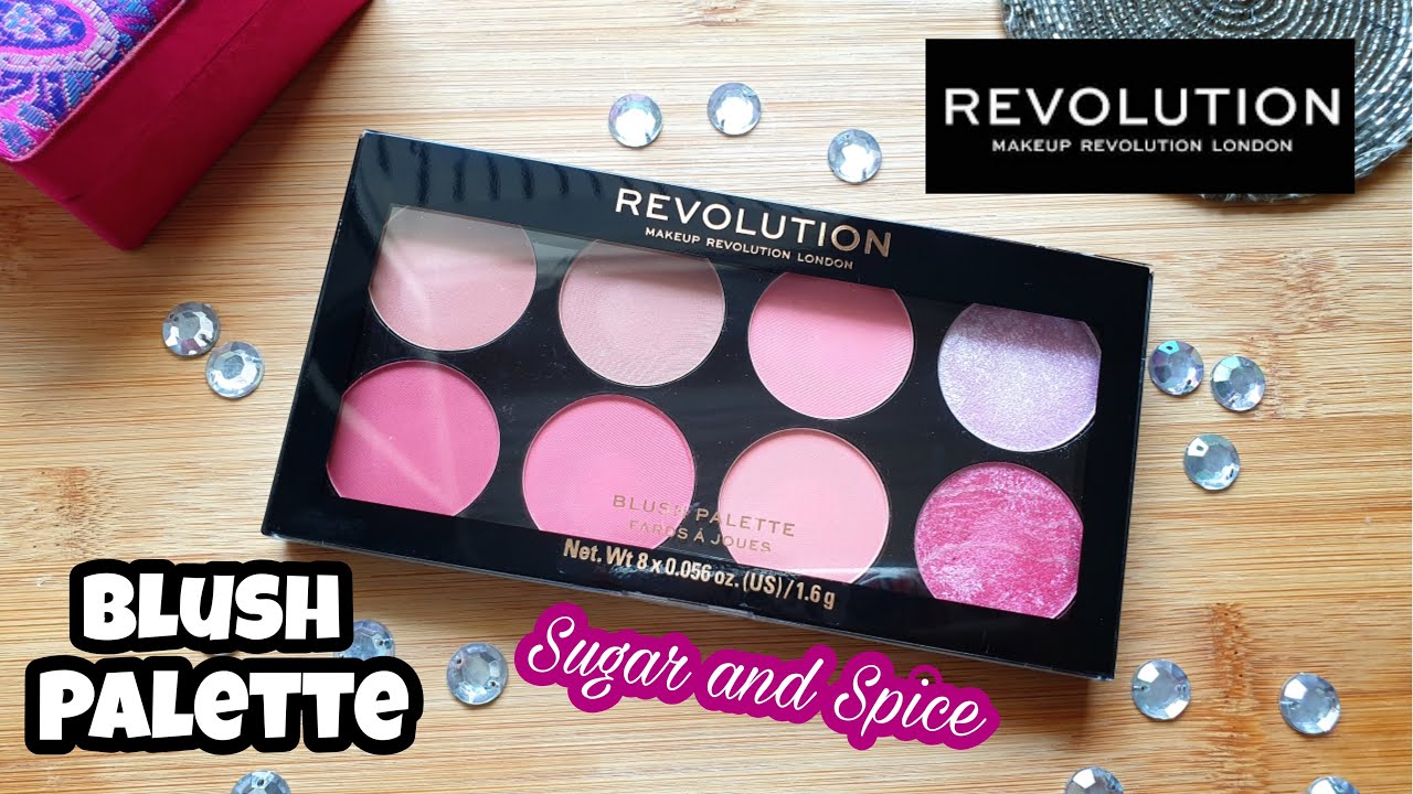 Makeup Revolution London Blush Palette Review Saubhaya Makeup