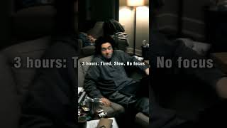 3 Hours vs 8 Hours Sleep 😴 Which Life You Choosing? #sleep #shorts