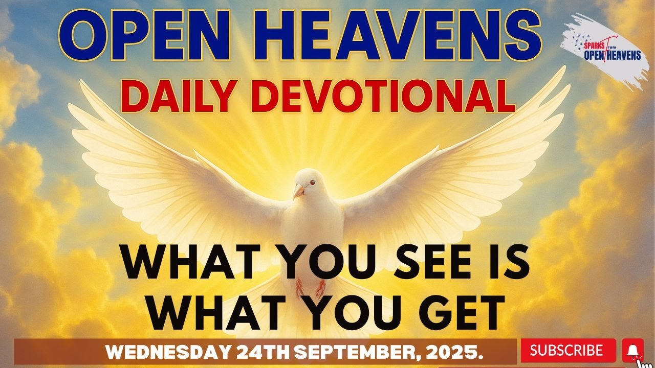 Open Heavens Devotional, Wednesday 24 September 2025 - YouTube