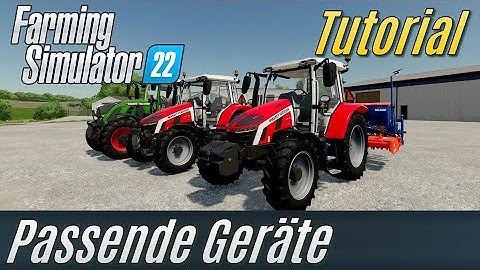 LS22 Tutorial: Passende Geräte finden (für Einsteiger)