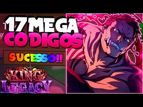 SAIU 12 MEGA CÓDIGOS *FUNCIONANDO* NO KING LEGACY  KING PIECE - (NOVO  UPDATE 4.6 MAIO 2023) BRZ 