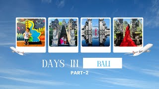 Part-2 of days in bali | swing experience | Ring making | art market