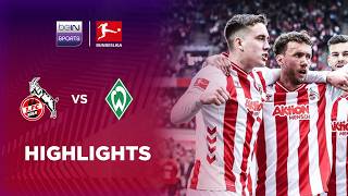 FC Köln 3-1 Werder Bremen | Bundesliga 25/26 Match Highlights
