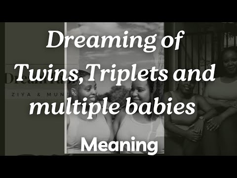 Dreaming Of Twins Triplets And Multiples Babies Biblical Dream Interpretation