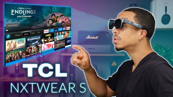 On a testé les TCL NxtWear S, des lunettes à réalité étendue