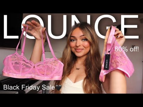 LOUNGE UNDERWEAR HAUL! 💛 *My Honest Review* // Black Friday Sale