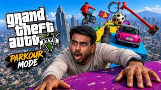 GTA 5 LIVE ONLINE HARD PARKOUR STUNT RACE STREAMING - தமிழ். screenshot 3