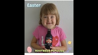 How Lilly Makes Her Root Beer Float Popsicles With Ice Cream Easter